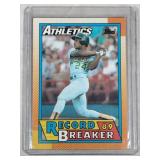 1990 Topps Baseball Rickey Henderson #7