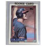 1992 Topps Baseball Jim Thome #768