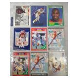 Derrick Thomas football cards-9 cards