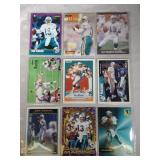 Dan Marino football cards-9 cards