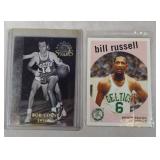 1966 Topps BKB Bob Cousy #60 & 2007 Topps BKB
