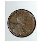 eight 1912 D Lincoln Wheat penny coins