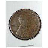 1914 S Lincoln Wheat penny coin
