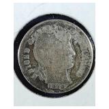 1912 Barber Dime coin
