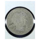 1914 S Barber Dime coin