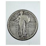 1927 Standing Liberty Quarter coin