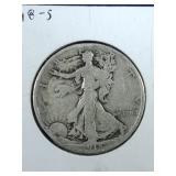 1918 S Walking Liberty Half Dollar coin