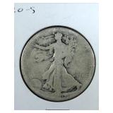 1920 S Walking Liberty Half Dollar coin
