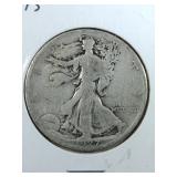 1927 S Walking Liberty Half Dollar coin