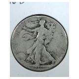 1936 D Walking Liberty Half Dollar coin
