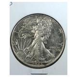 1943 Walking Liberty Half Dollar coin