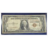 1935 A  $1 Silver Certificate bank note- Hawaii