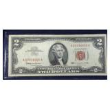 1963 $2 red seal bank note