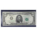 1963 A $5 FRN-Chicago