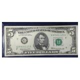 1969 $5 FRN-Chicago