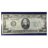 1934 A $20 FRN-Chicago