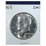 1965 SMS Kennedy Half Dollar coin
