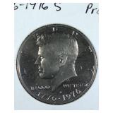 1776-1976 S Proof Kennedy Half Dollar coin