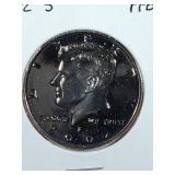 2002 S Proof Kennedy Half Dollar coin