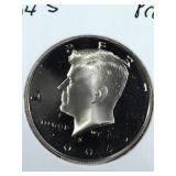2004 S Proof Kennedy Half Dollar coin