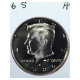 2006 S Proof Kennedy Half Dollar coin