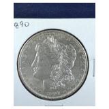 1890 Morgan Silver Dollar coin