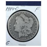 1894 O Morgan Silver Dollar coin