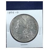 1899 O Morgan Silver Dollar coin