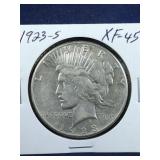 1923 S Peace Dollar coin