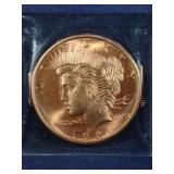 Peace 1 oz. .999 fine copper