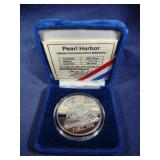Pearl Harbor 1 oz. .999 fine silver