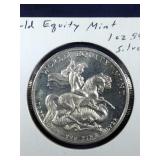 World Equity Mint 1 oz. .999 fine silver