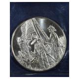 9 / 11 Land of the Free 1 oz. .999 fine silver