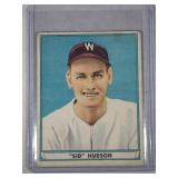 1941 Play Ball #46 Sid Hudson ROOKIE CARD 