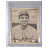 1940 Play Ball #207 Gus Mancuso  Brooklyn Dodgers
