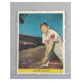 1949 Eureka Stamps Glenn Elliott ROOKIE CARD 