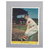 1949 Eureka Stamps Red Barrett ROOKIE CARD Boston