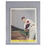 1949 Eureka Stamps Bill Voiselle ROOKIE  Boston