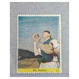 1949 Eureka Stamps Bill Salkeld ROOKIE CARDBoston