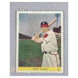 1949 Eureka Stamps Eddie Stanky  Boston Milwaukee