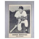 RARE 1950 Remar Bread George Metkovich ROOKIE