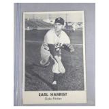 RARE 1950 Remar Bread Earl Harrist ROOKIE CARD 