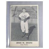 RARE 1950 Remar Bread Ernie Groth ROOKIE CARD-ONLY