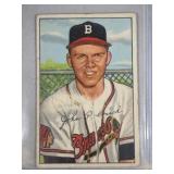 1952 Bowman #192 John Cusick  Boston Braves