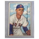 1952 Bowman #205 Walt Masterson  Boston Red Sox