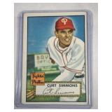 1952 Topps #203 Curt SimmonsPhiladelphia Phillies