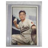 1953 Bowman Color #70 Clint Courtney ROOKIE CARD 