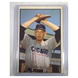 1953 Bowman Color #71 Paul Minner  Chicago Cubs