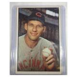 1953 Bowman Color #87 Harry Perkowski  Cincinnati