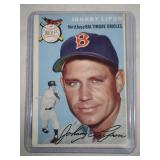 1954 Topps #19 Johnny Lipon  Baltimore Orioles